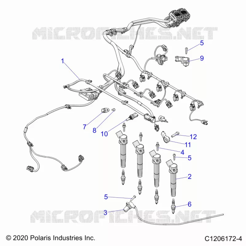 ELEKTRIC, WIRE HARNESS, ENGINE