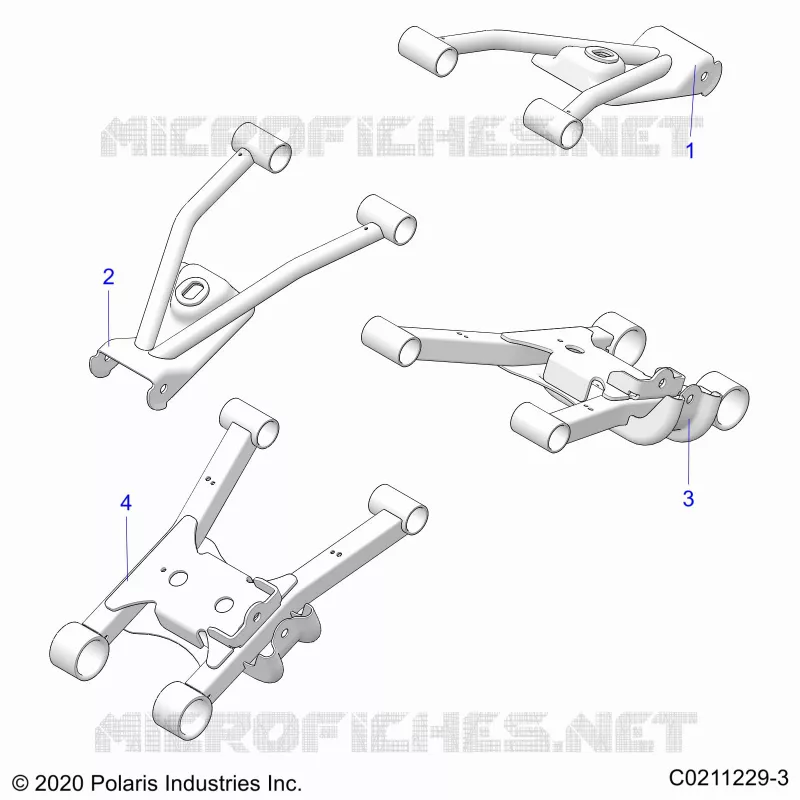 HINTERRADAUFHÃ„NGUNG CONTROL ARMS
