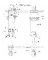 FRONT SCHOCK TRACK (FOX M-10/7043123)