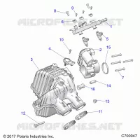 ENGINE, LUFTEINLASS MANIFOLD