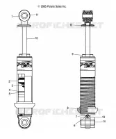 FRONT SCHOCK TRACK (RYDE FX/7043178)