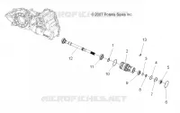 ANTRIEB, GETRIEBEGEHÄUSE FRONT OUTPUT SHAFT
