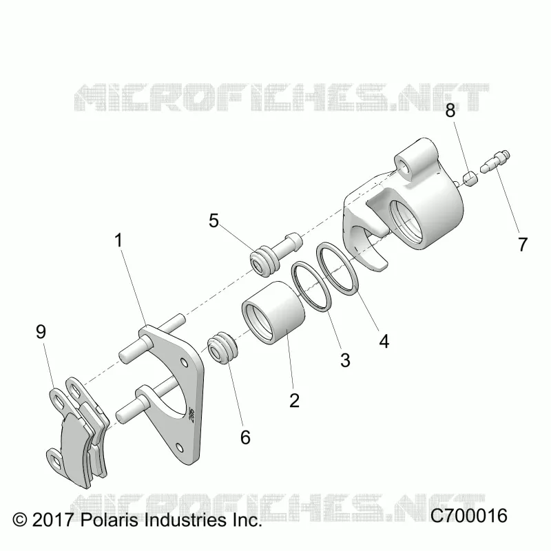 HINTERBREMSE CALIPER