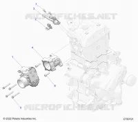ENGINE, DROSSELKLAPPENGEHÃ„USE AND FUEL RAIL