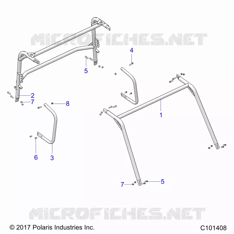 CHASSIS, CAB RAHMEN AND SIDE BARS