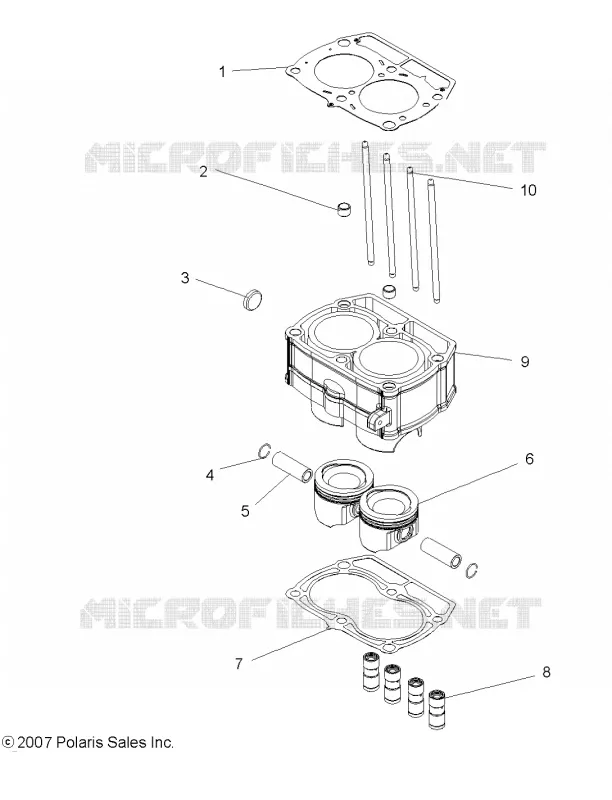 MOTOR, KOLBEN   ZYLINDER