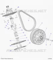 ANTRIEB, SECONDARY CLUTCH
