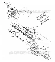 GETRIEBEGEHÄUSE ASSEMBLY 2x4 400L W957540 (4930093009C003)