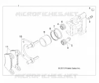 BRAKES, HINTERSATTELS