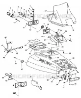 HAUBE ASSEMBLY RXL 0940768 and RXL TOURING 0940869 (4925062506007A)