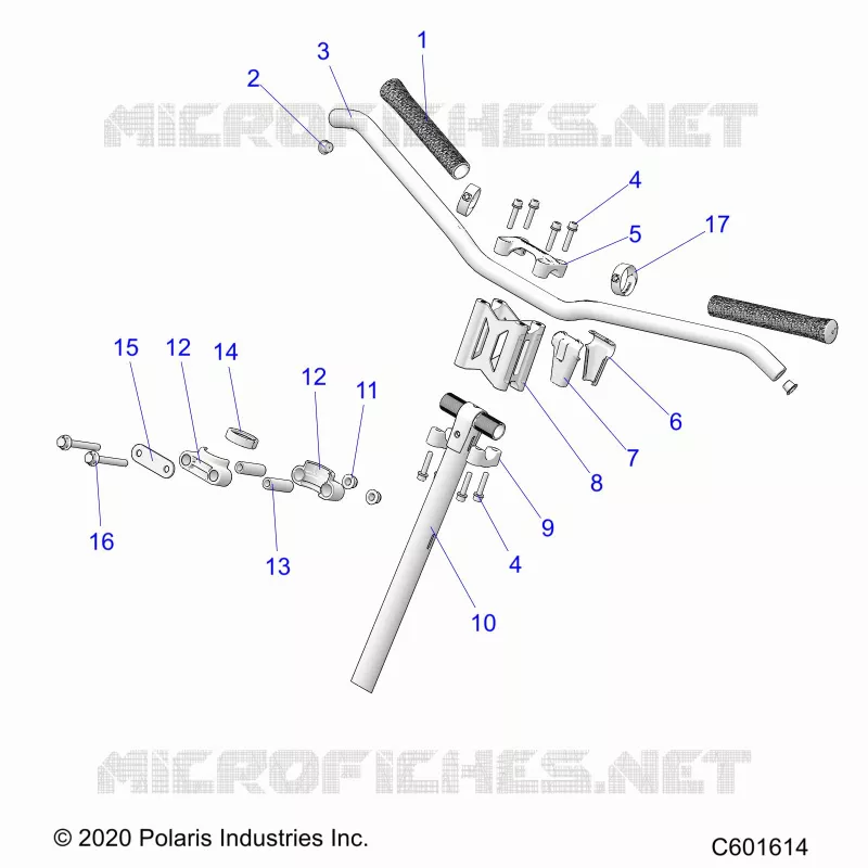 UPPER LENKEN & HANDLEBAR ASM.