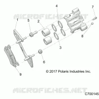 BRAKES, HINTERSATTELS