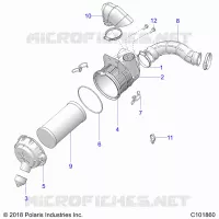 ENGINE, LUFTEINLASS SYSTEM