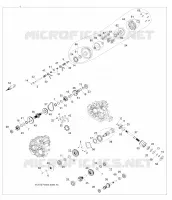 ANTRIEB, MAIN GETRIEBEGEHÄUSE INTERNALS