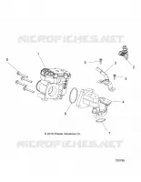 ENGINE, DROSSELKLAPPENGEHÃ„USE AND FUEL RAIL