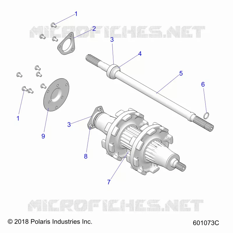 DRIVE TRAIN, JACKSHAFT AND ANTRIEBSWELLE