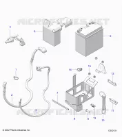 ELEKTRIC, BATTERY/BOX AND CABLES