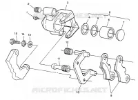 MIDDLE Achsbremse BIG BOSS 6X6 400L W97AE38A (4940814081C001)
