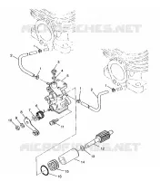 ÖLPUMPE SPORT 0980443 and SPORT TOURING 0980243 (4942054205C011)