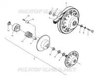 angetriebene Kupplungs ASSEMBLY Sportsman 4x4 W958040 (4930403040C002)