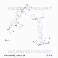 SUSPENSION, IFS SCHOCKS MNTG.