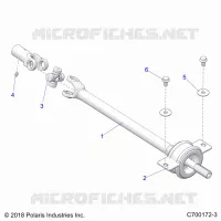 ANTRIEB, MID PROP SHAFT