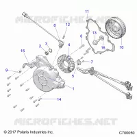 ENGINE, STATOR AND FLYRAD
