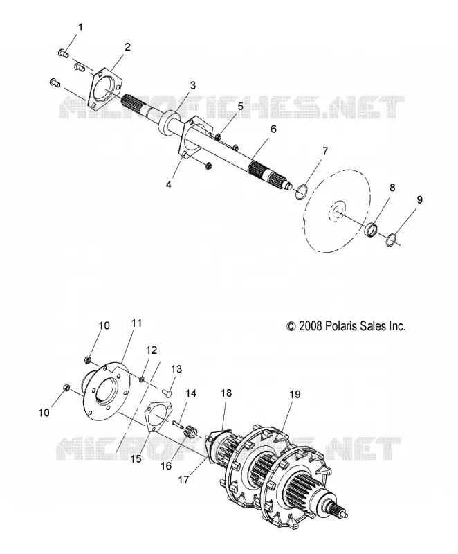 ANTRIEB, JACKSHAFT and ANTRIEBSWELLE 