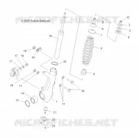 FRONT SUSPENSION STREBE