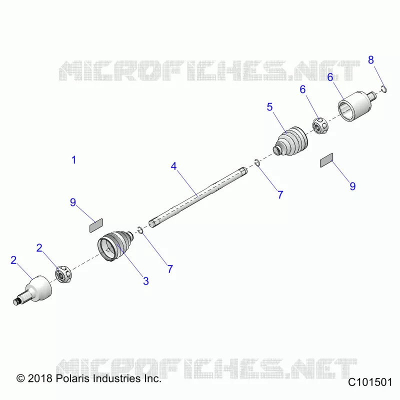 ANTRIEB, DRIVE SHAFT, FRONT