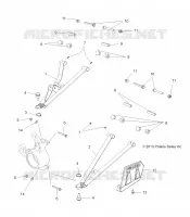 FRONT SUSPENSION A-ARMS