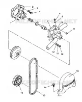 WASSERPUMPE RXL / 0930768 and RXL SKS / 0930568 (4922992299031A)