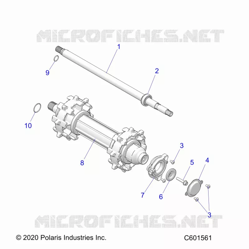 DRIVE TRAIN, JACKSHAFT AND ANTRIEBSWELLE