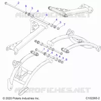 HINTERRADAUFHÃ„NGUNG CONTROL ARM, MOUNTING