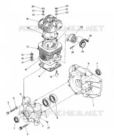 CRANKCASE AND ZYLINDER STAR (4915431543021A)