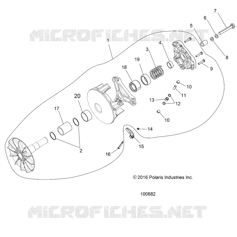 ANTRIEB, PRIMARY CLUTCH