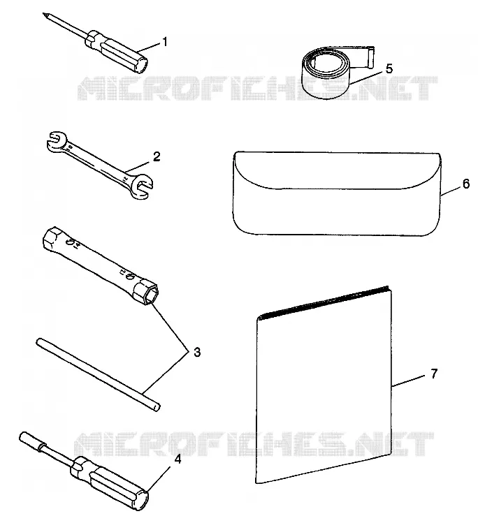 TOOL KIT ULTRA 0986778 (4943554355C005)
