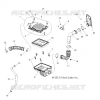 MOTOR, LUFTEINLASS SYSTEM