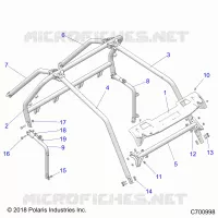 CHASSIS, CAB RAHMEN