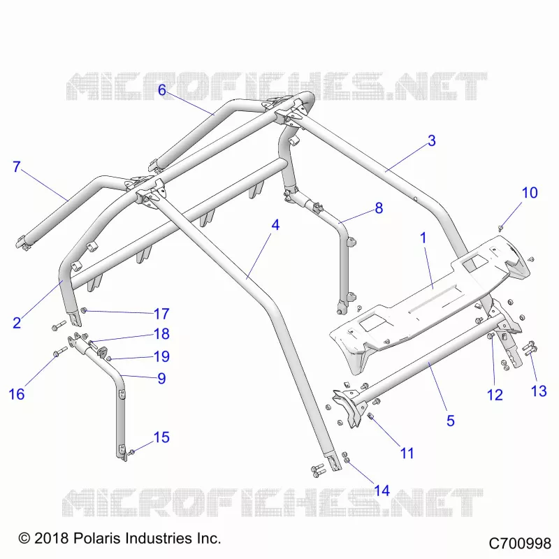 CHASSIS, CAB RAHMEN