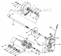 ANTRIEB ASSEMBLY CLASSIC 0942865 and  CLASSIC TOURING 0942875 (4924962496021A)