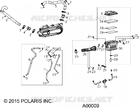 MOTOR, LUFTEINLASS SYSTEM
