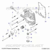 CRANKCASE COVER ASM, RIGHT