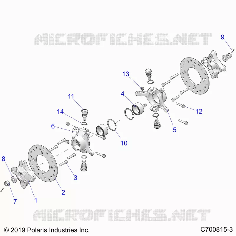 FRONT SUSPENSION HUB