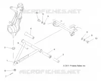 SUSPENSION, A-ARM and STREBE MOUNTING