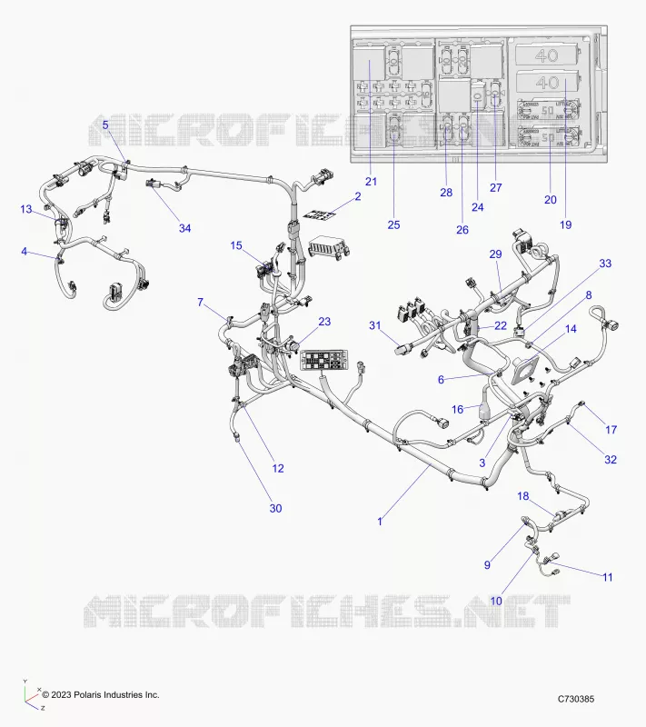 ELEKTRIC, WIRE HARNESS