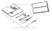 TOOL KIT TRAIL BOSS W98AA25C (4945314531C006)