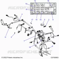 ELEKTRIC, WIRE HARNESSES, CHASSIS
