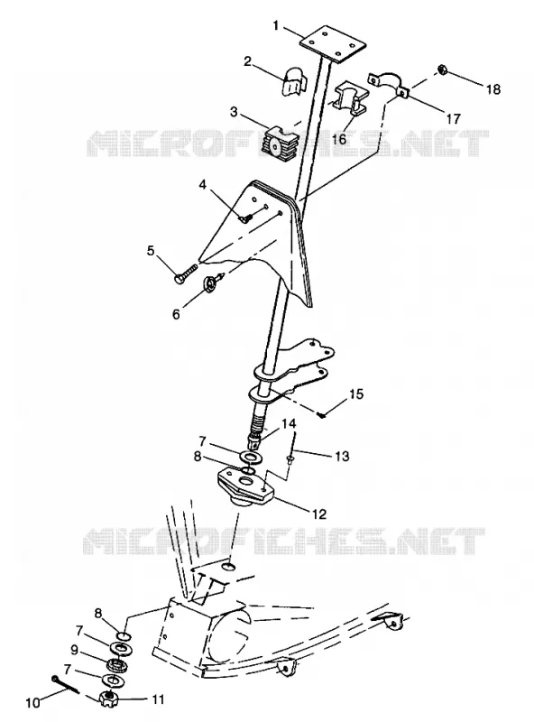 Lenksäule XPRESS 300 W98CA28C (4945364536B010)