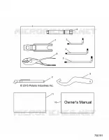 REFERENCES, TOOL KIT AND BEDIENUNGSANLEITUNGS